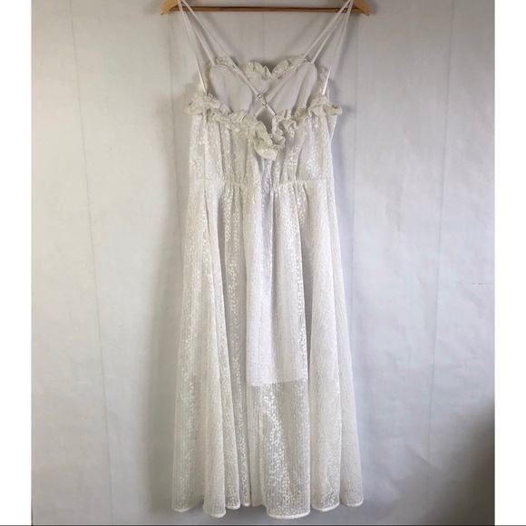 (NWT) BCBGeneration Lace Overlay Strappy Dress - Picture 8 of 8